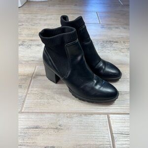 Zara Sock Boot Black Size 40